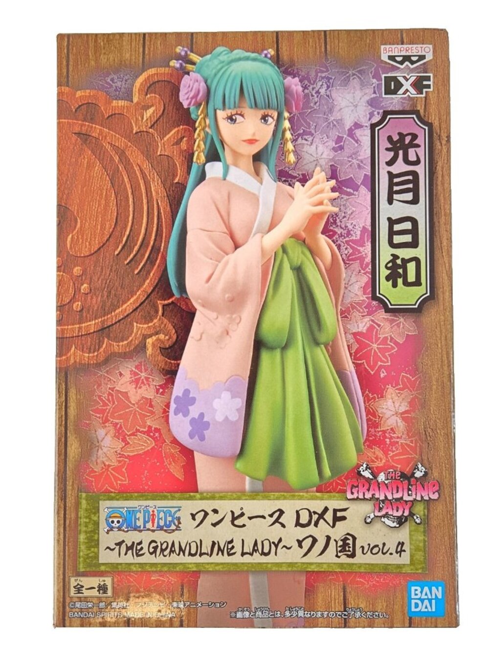 Banpresto One Piece DXF The Grandline Lady Wano Vol.4 Kozuki Hiyori Figure New